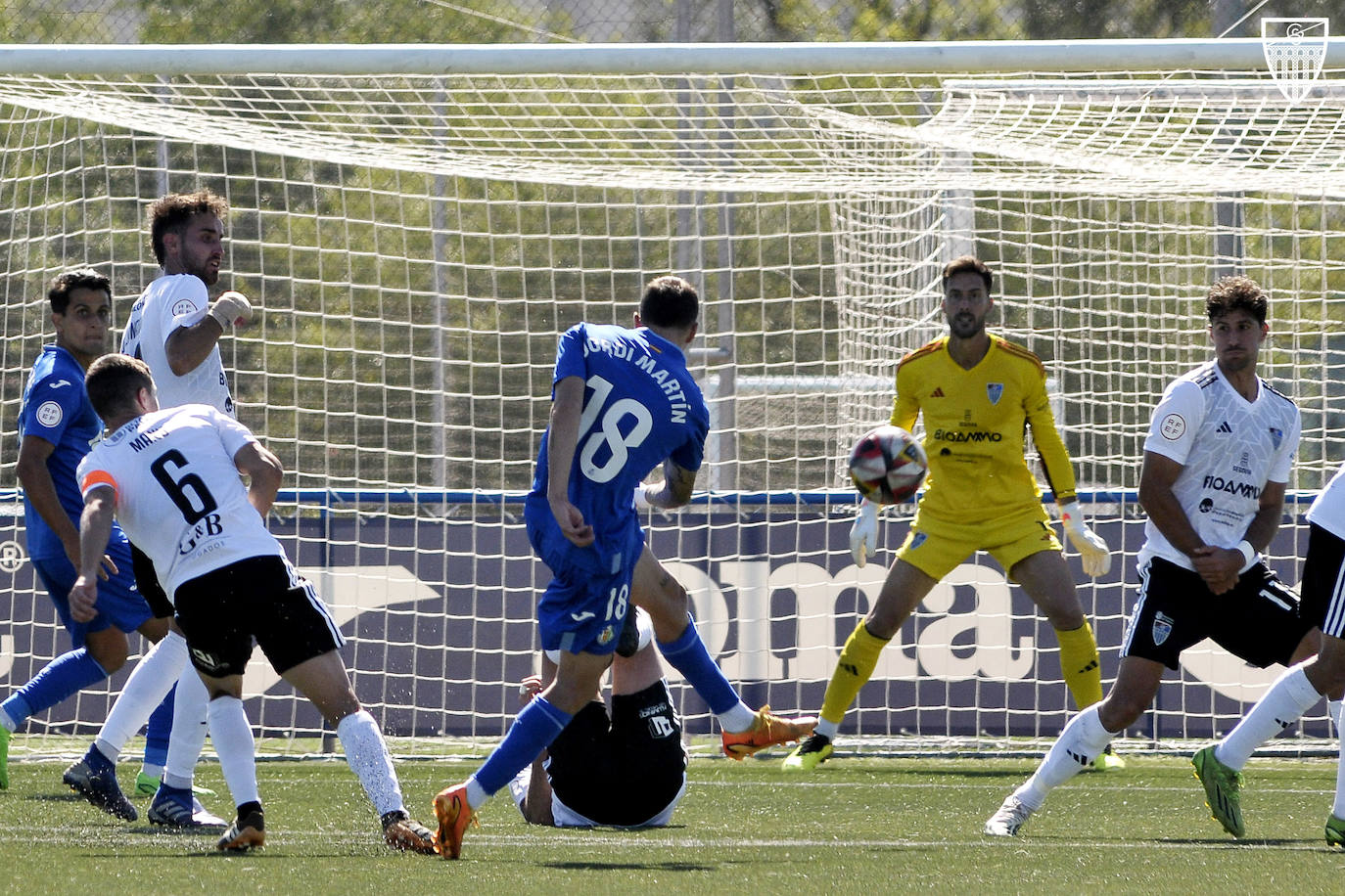 El empate entre el Getafe B y la Segoviana, en imágenes