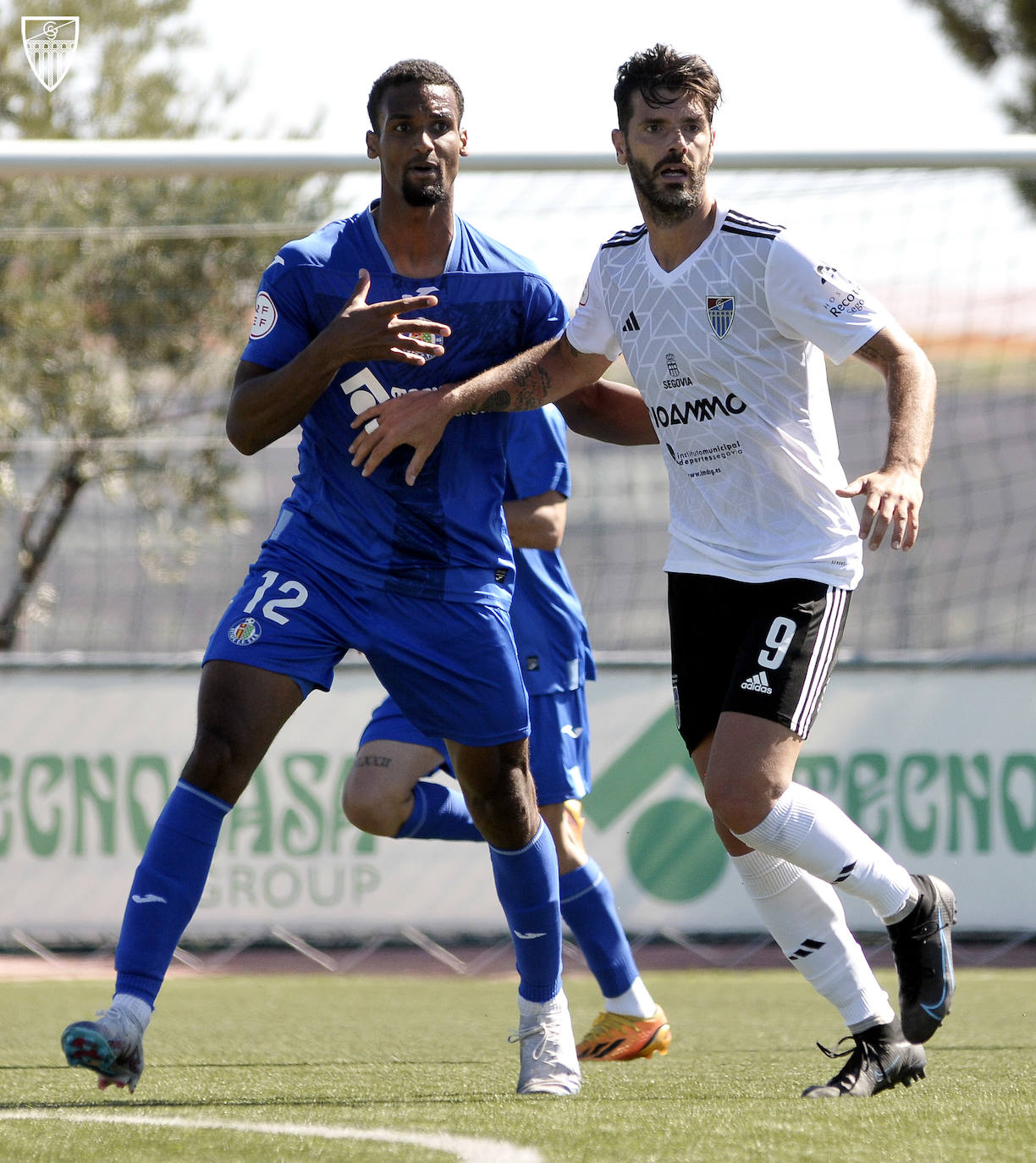 El empate entre el Getafe B y la Segoviana, en imágenes