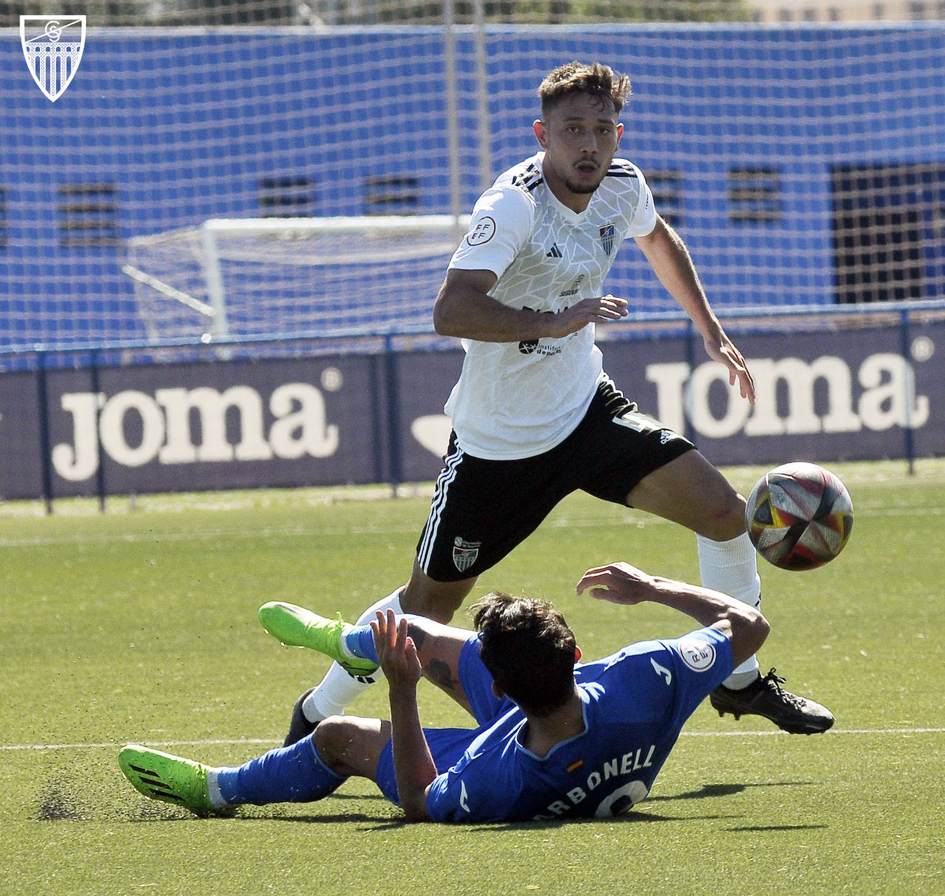 El empate entre el Getafe B y la Segoviana, en imágenes