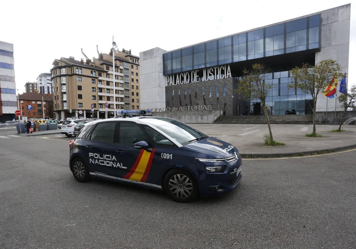 Palacio de Justicia de Asturias, donde se investigaba el asesinato de la pequeña Olivia.