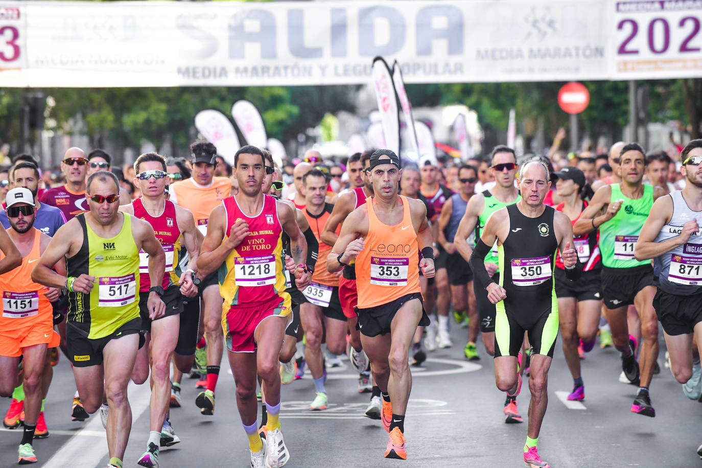 La media maratón y la legua de Valladolid, en imágenes (I)