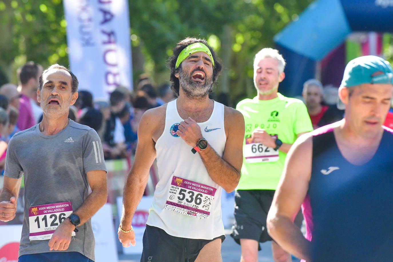 La media maratón y la legua de Valladolid, en imágenes (I)