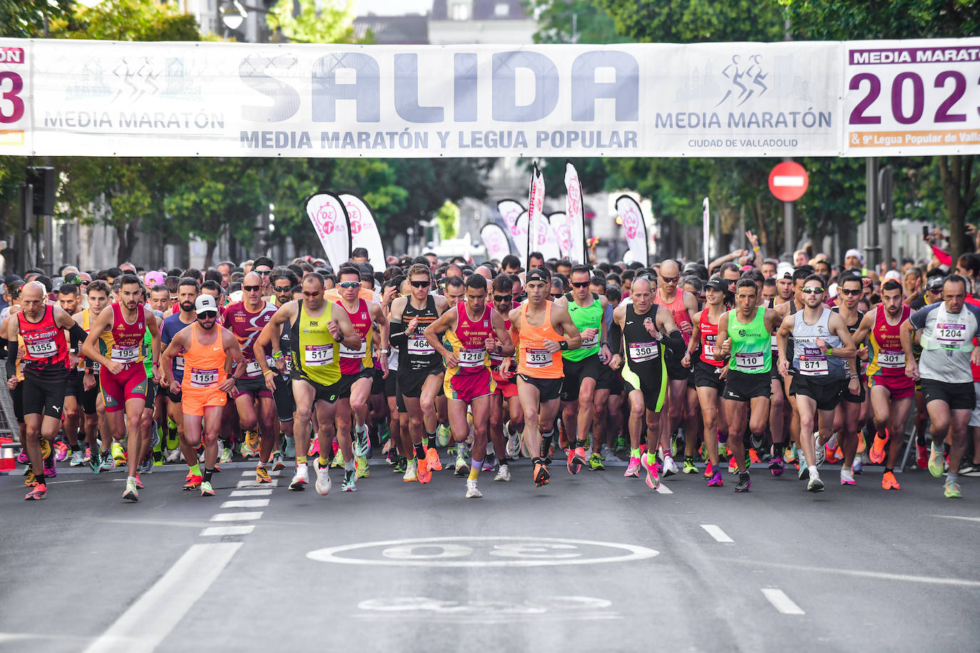 La media maratón y la legua de Valladolid, en imágenes (I)