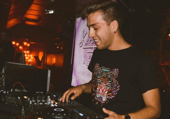 Diego Sanz Sabat, el joven DJ de 21 años.