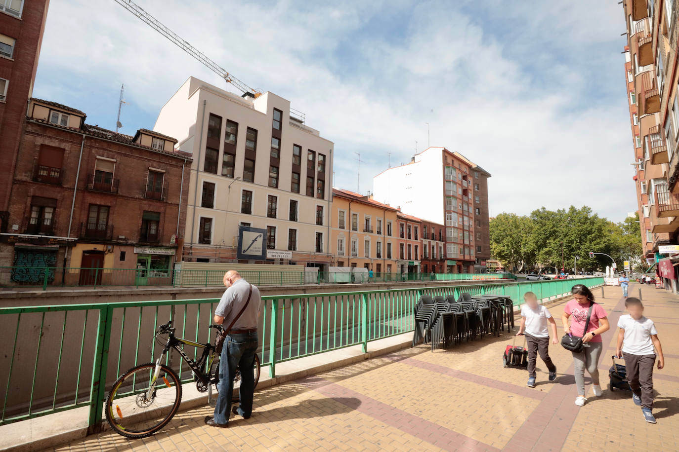 El nuevo edificio que se está construyendo en la plaza Circular