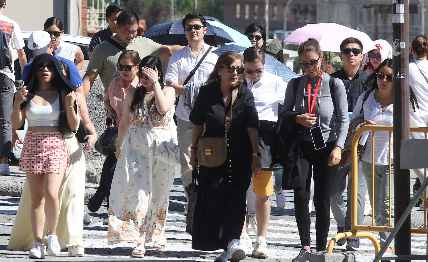 El veranillo de San Miguel en Segovia