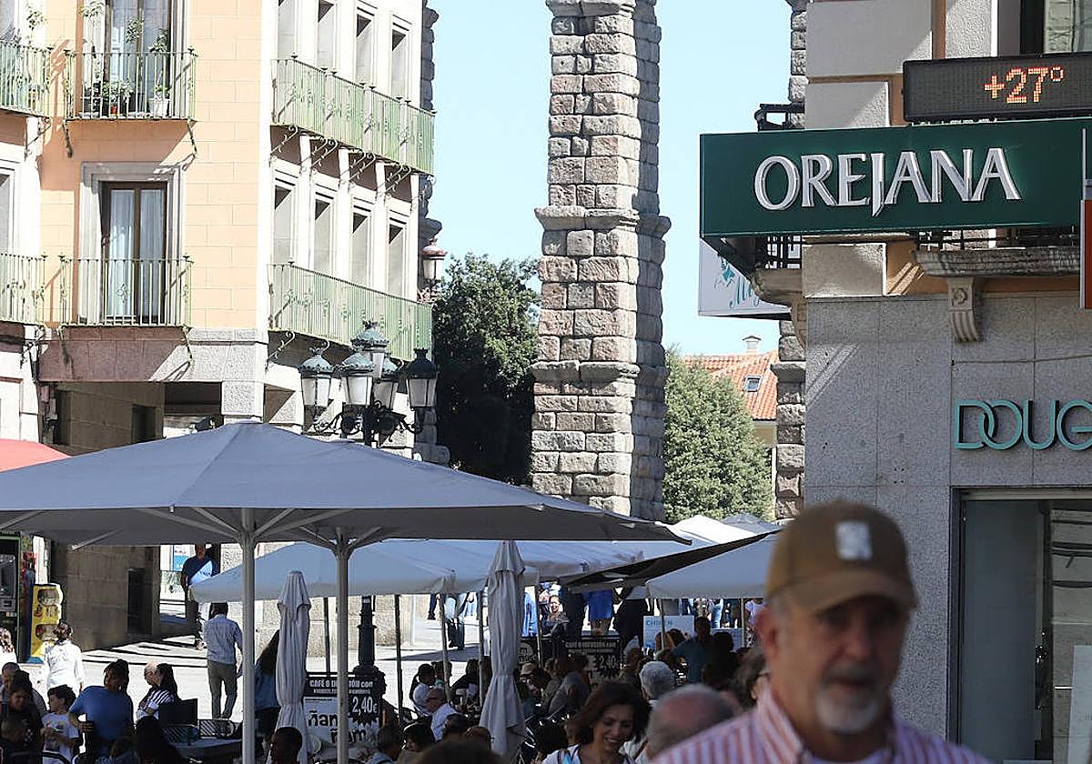 El veranillo de San Miguel en Segovia