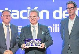 Alberto Guerra, Pedro Palomo y Goyo Ezama.