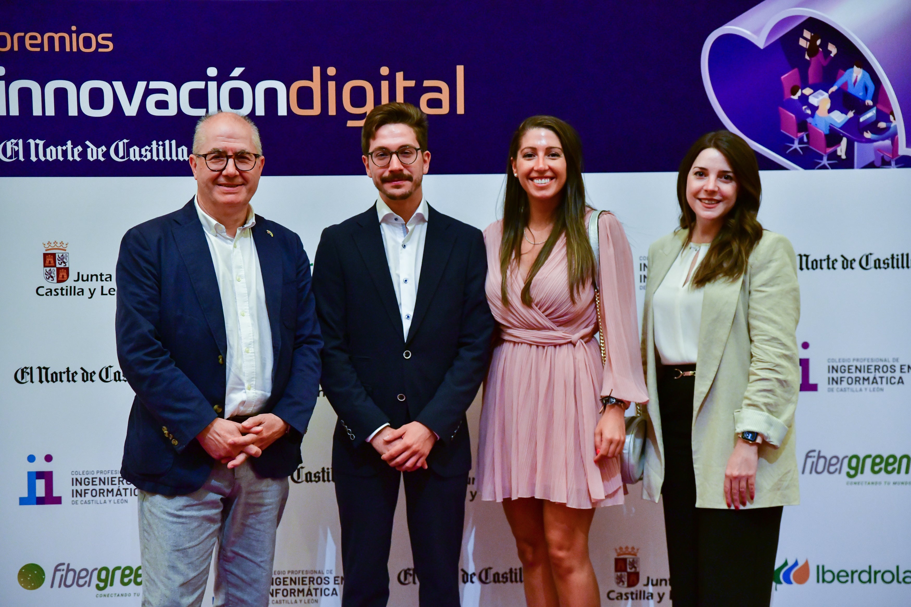 Luis Ángel Rodríguez, Roberto Rodríguez, Cristina Gusarreta y Laura Gobernado.