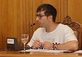 Rodrigo San Martín, portavoz de IU-Podemos.