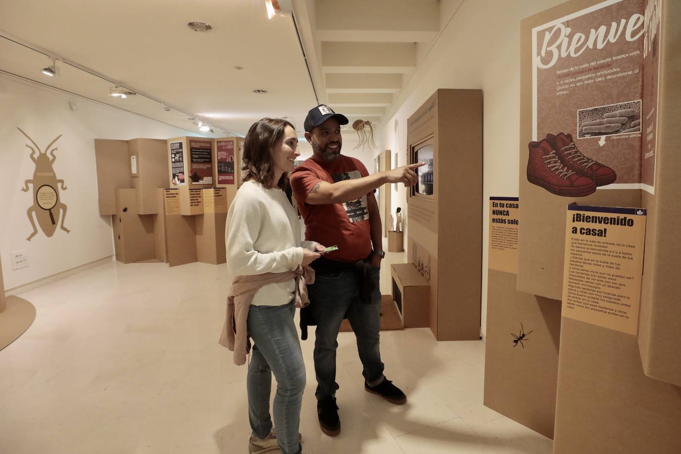 Una exposición que recorre una casa a través de los organismos que habitan en ella