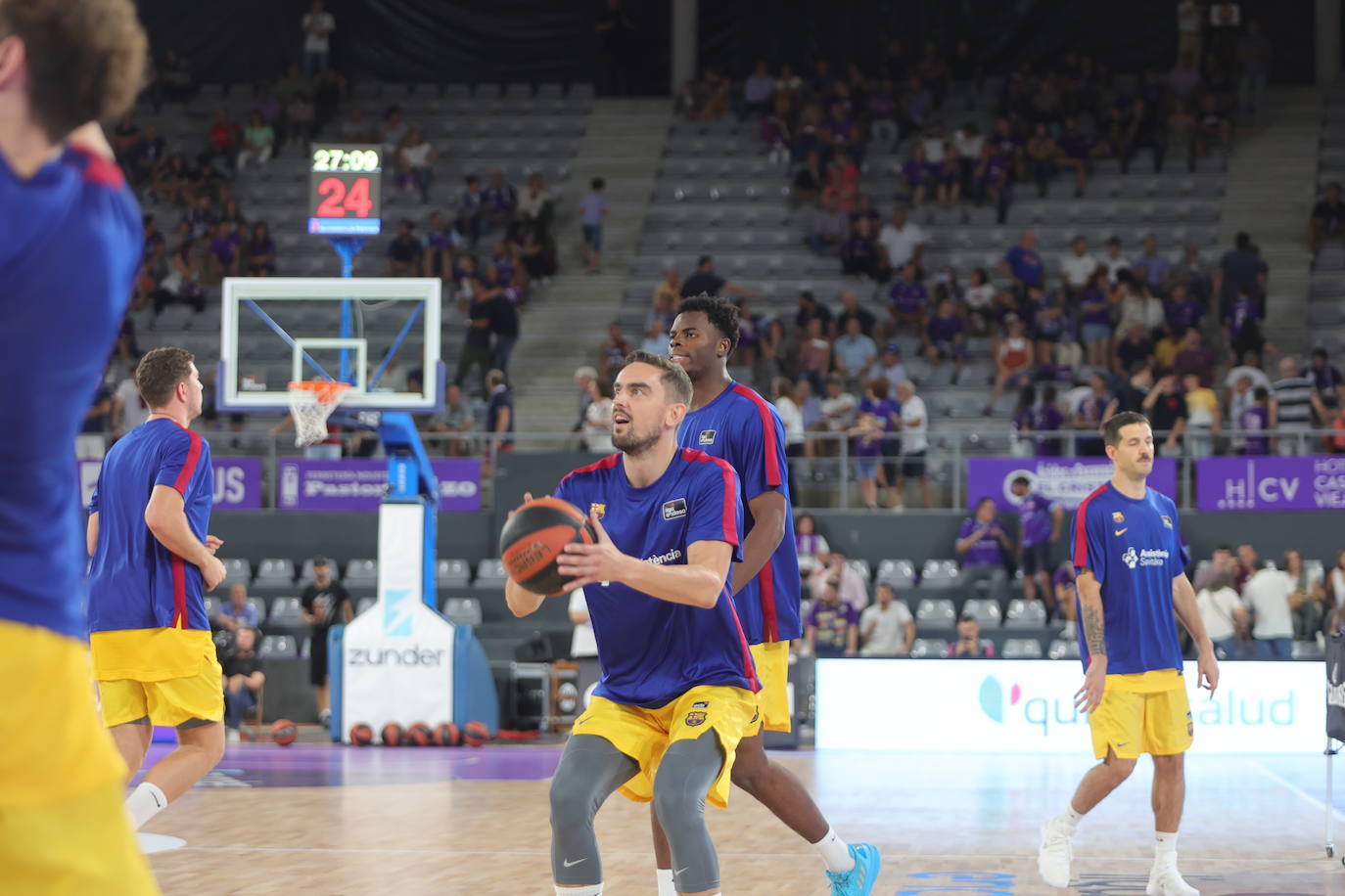 Zunder-Barça para estrenar la ACB en Palencia
