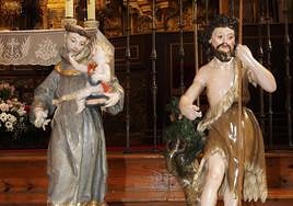 Tallas restauradas en Valdecañas de Cerrato.