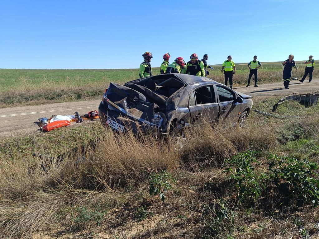 Accidente de tráfico con dos muertos en Lantadilla