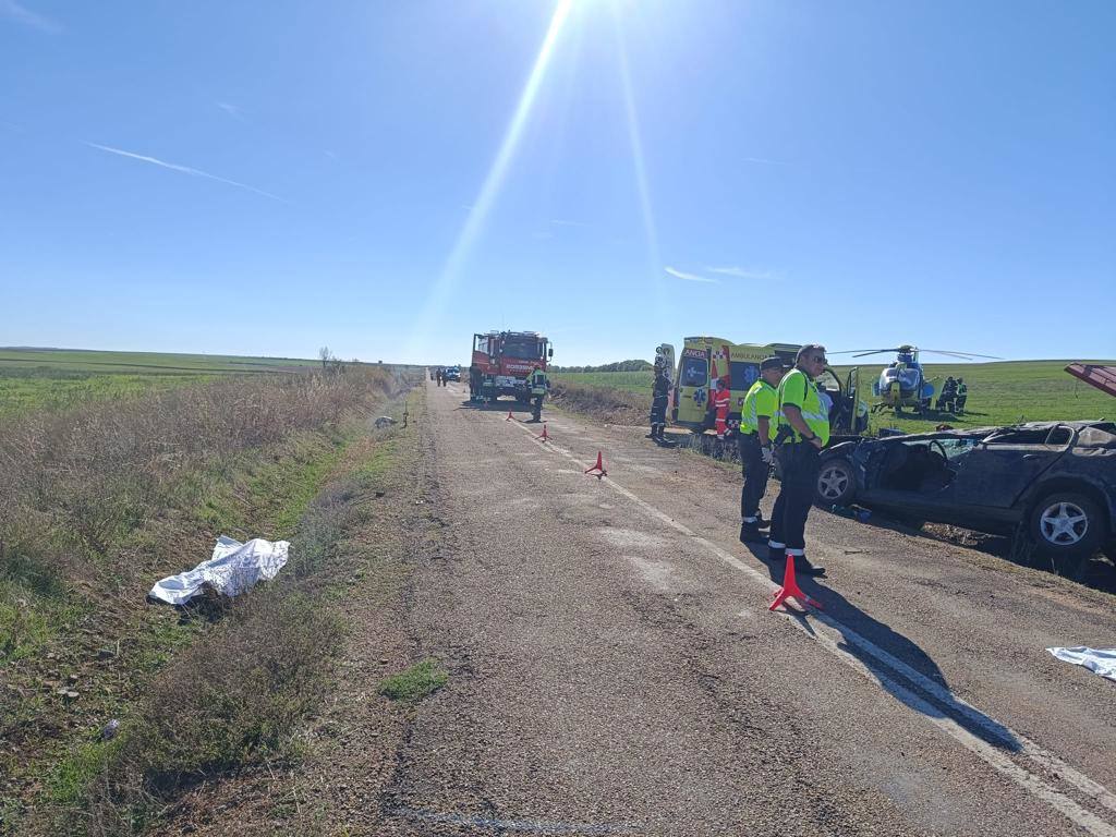 Accidente de tráfico con dos muertos en Lantadilla