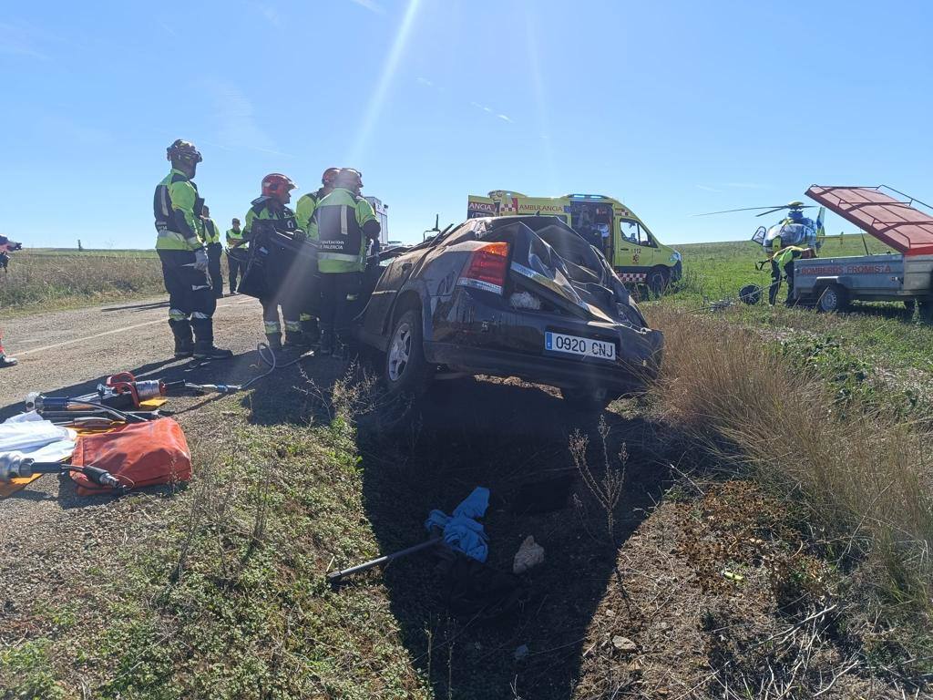 Accidente de tráfico con dos muertos en Lantadilla