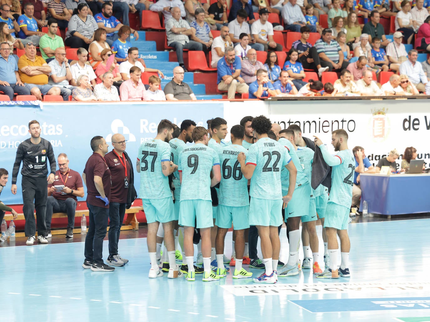 Recoletas Atlético Valladolid 31 - 42 FC Barcelona