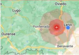 Terremoto vivido en León este sábado.