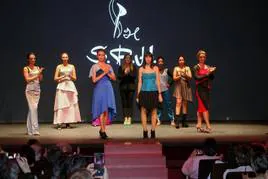 Desfile benéfico por el Sáhara, el año pasado en el Teatro Principal.