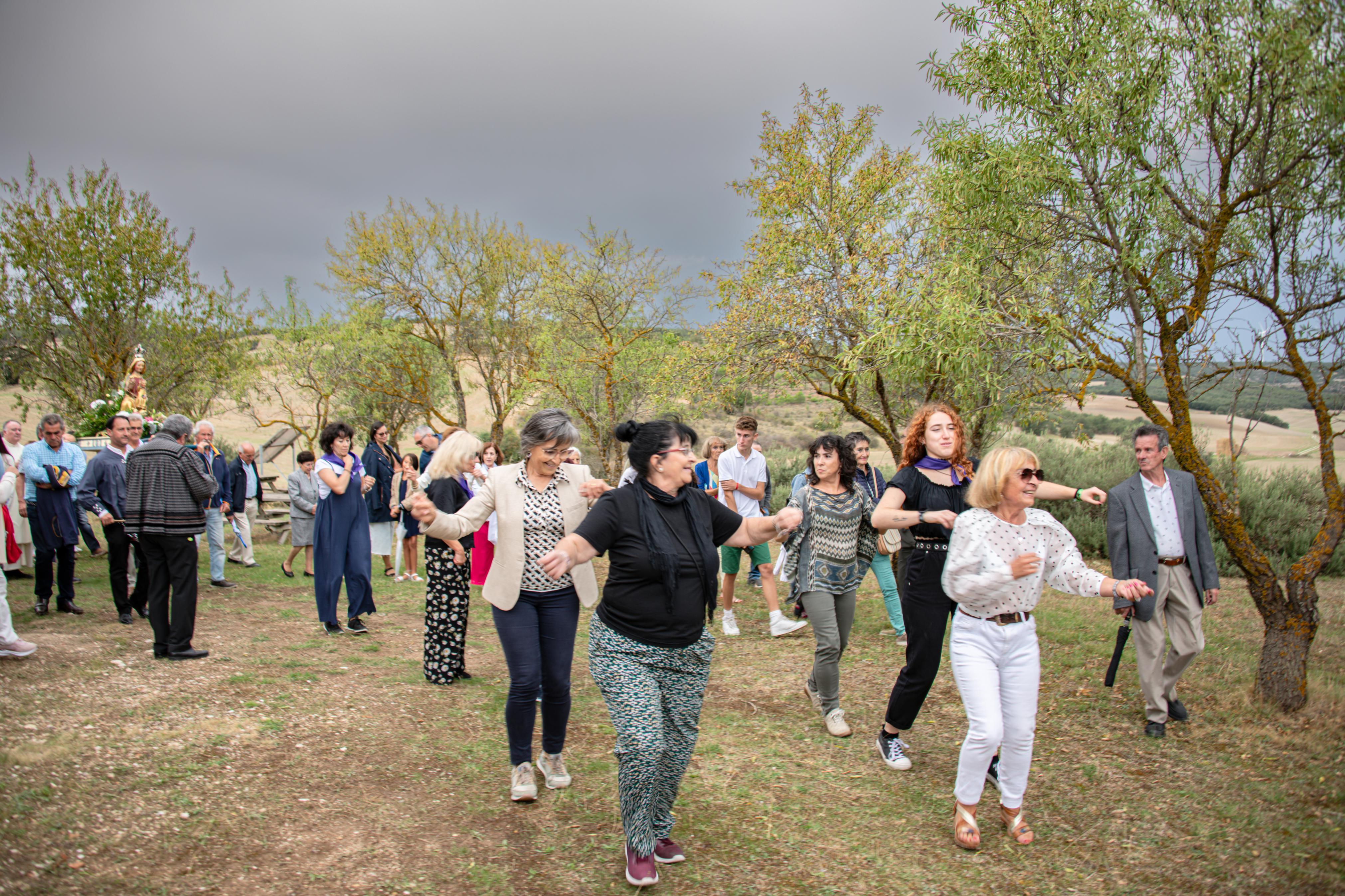 Valdecañas de Cerrato se rinde a la Virgen del Campo