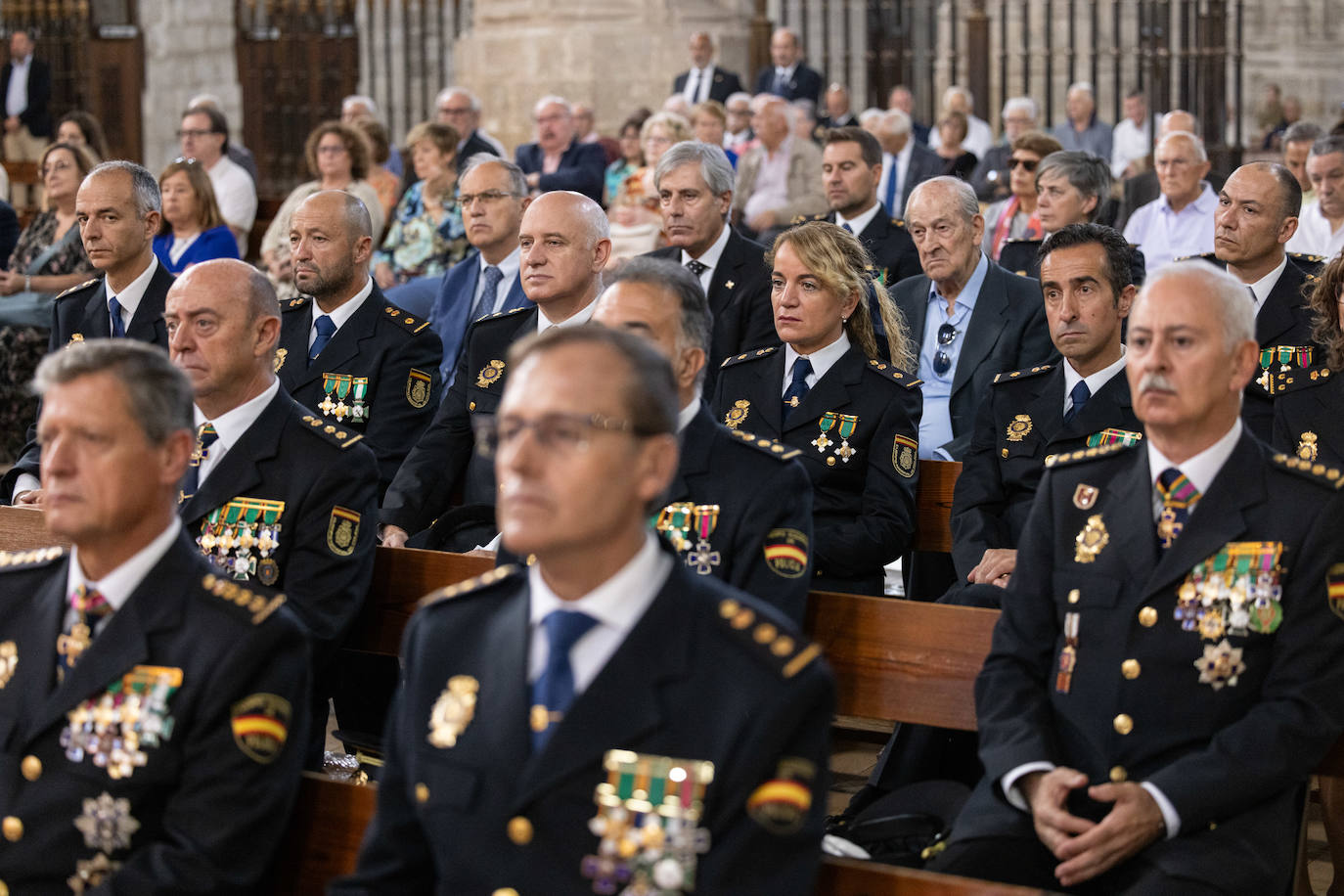 Misa con motivo del día de los Ángeles Custodios en Valladolid