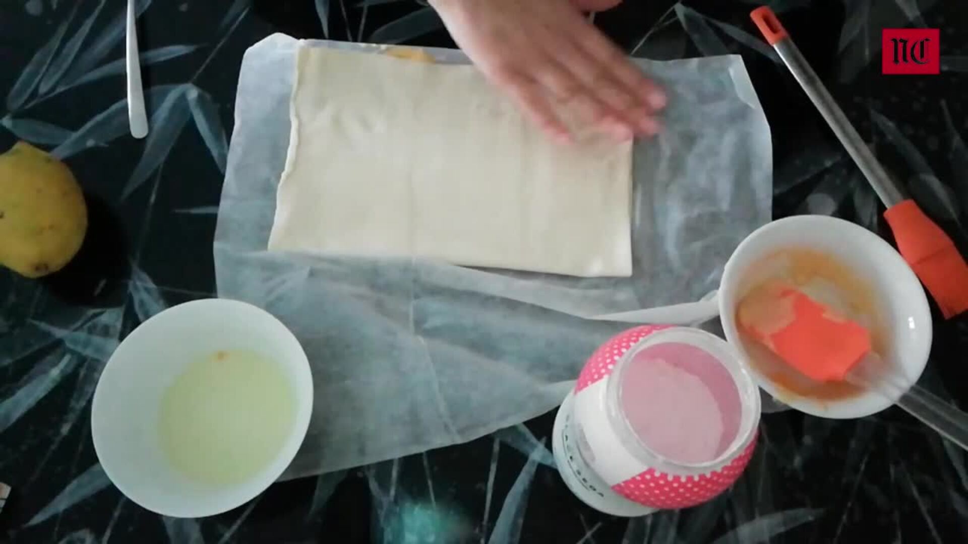 La receta del día: jesuitas de hojaldre