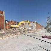 El derribo del muro del cuartel Conde Ansúrez anticipa la apertura de su avenida