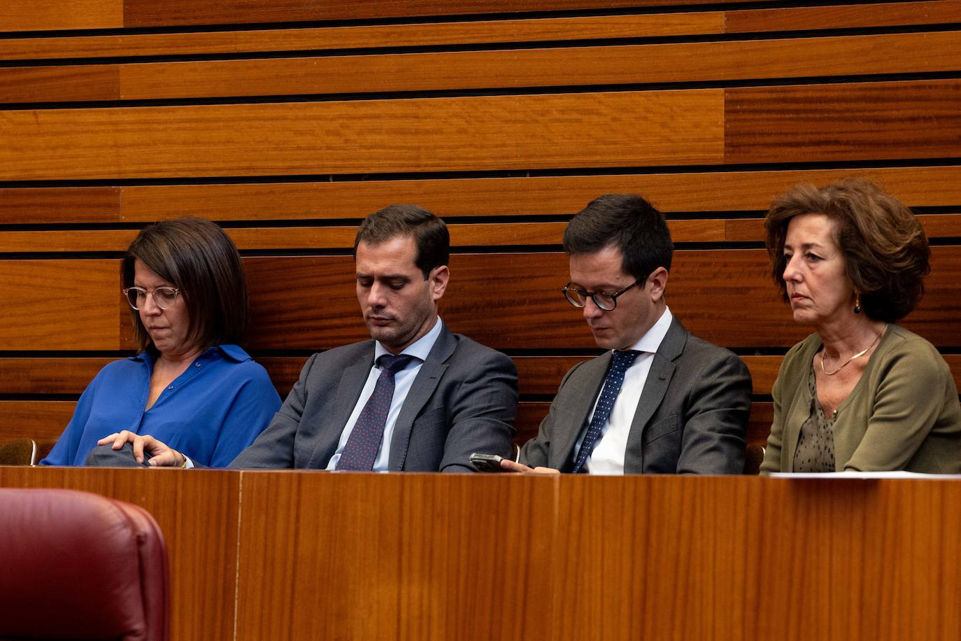 El pleno de las Cortes de Castilla y León, en imágenes