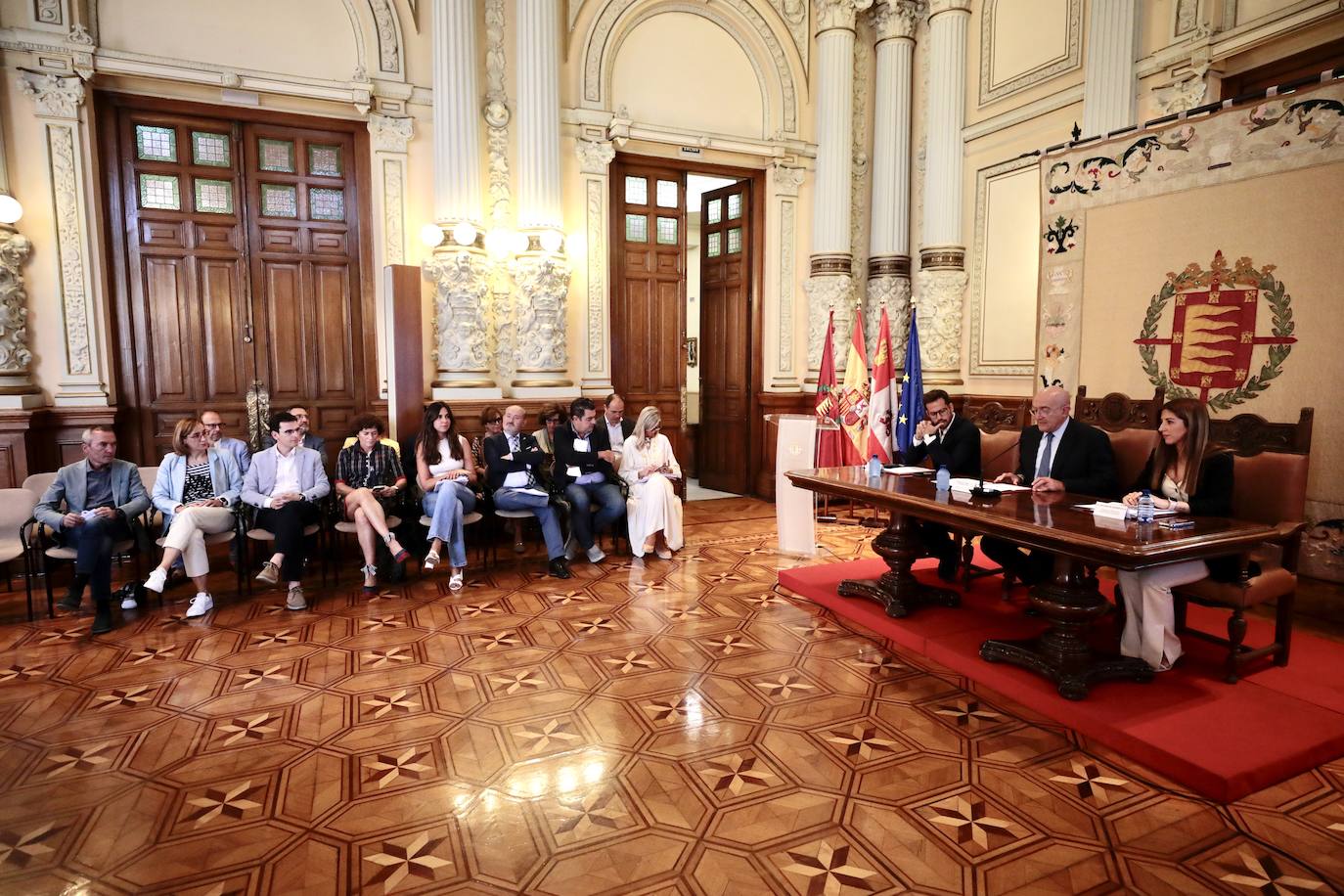 El acto homenaje por el Día de las Personas de Edad celebrado en el Ayuntamiento