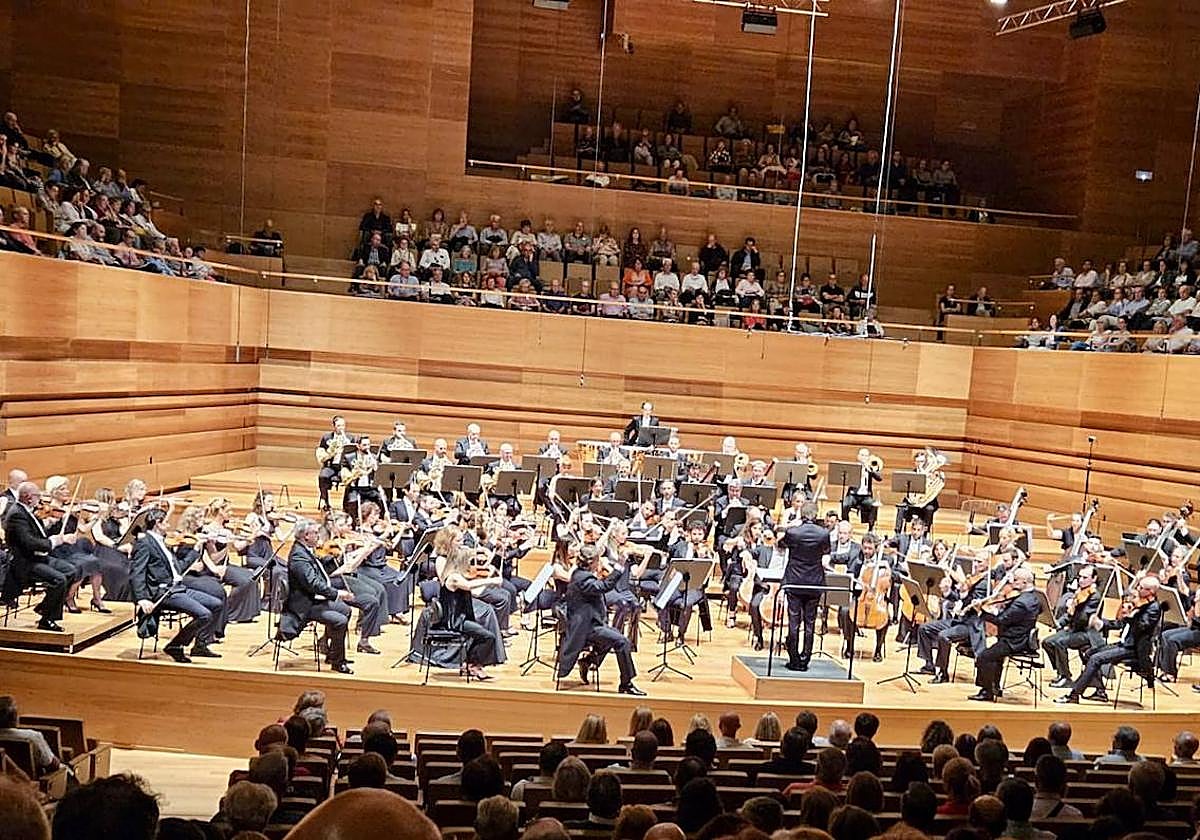 Concierto de la OSCyL en el Centro Cultural Miguel Delibes.