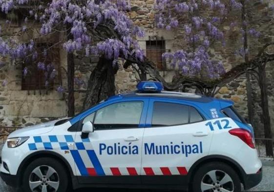 Vehículo de la Policía de Ponferrada.