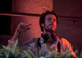 El DJ Diego Valares, en una de sus últimas sesiones.