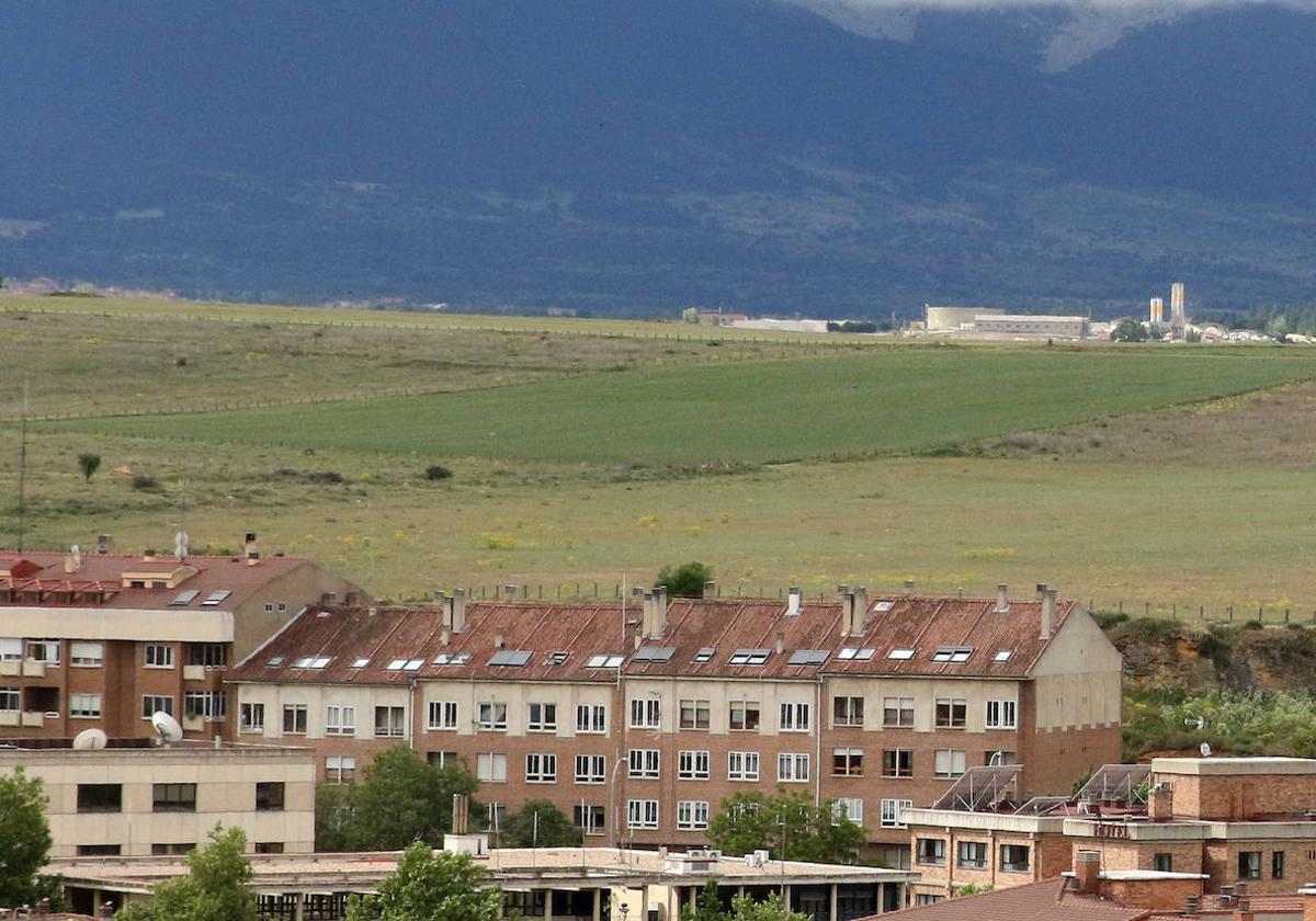 Vista del entorno de Las Lastras, en la ciudad de Segovia.