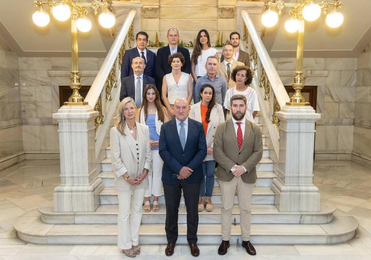 Equipo de Gobierno de PP y Vox en el Ayuntamiento de Valladolid.