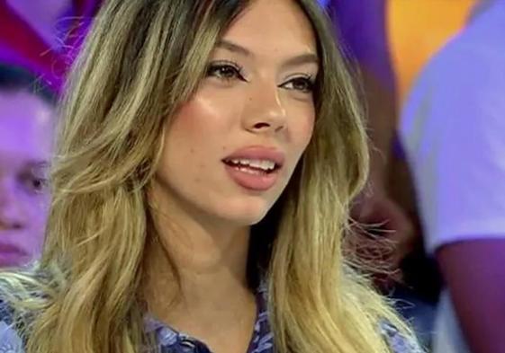 Alejandra Rubio en el programa 'Así es la vida'.