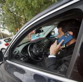 Campaña especial en Valladolid para controlar las distracciones al volante