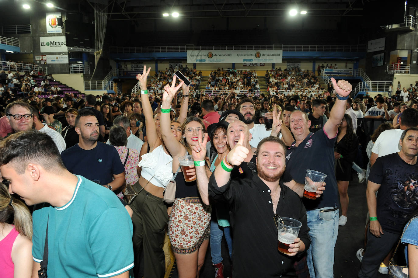 Las imágenes del concierto de El Barrio en Valladolid