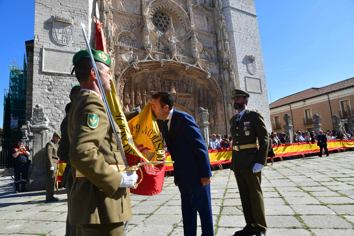 En imágenes, la jura de bandera en Valladolid