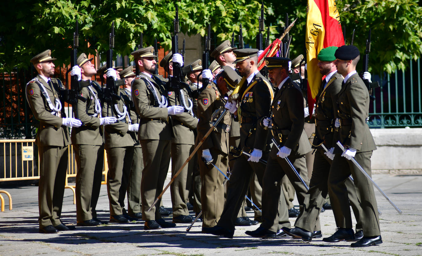 En imágenes, la jura de bandera en Valladolid