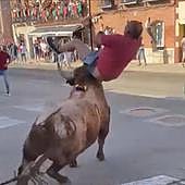 Herido grave un taxista de Madrid tras ser corneado en Rueda