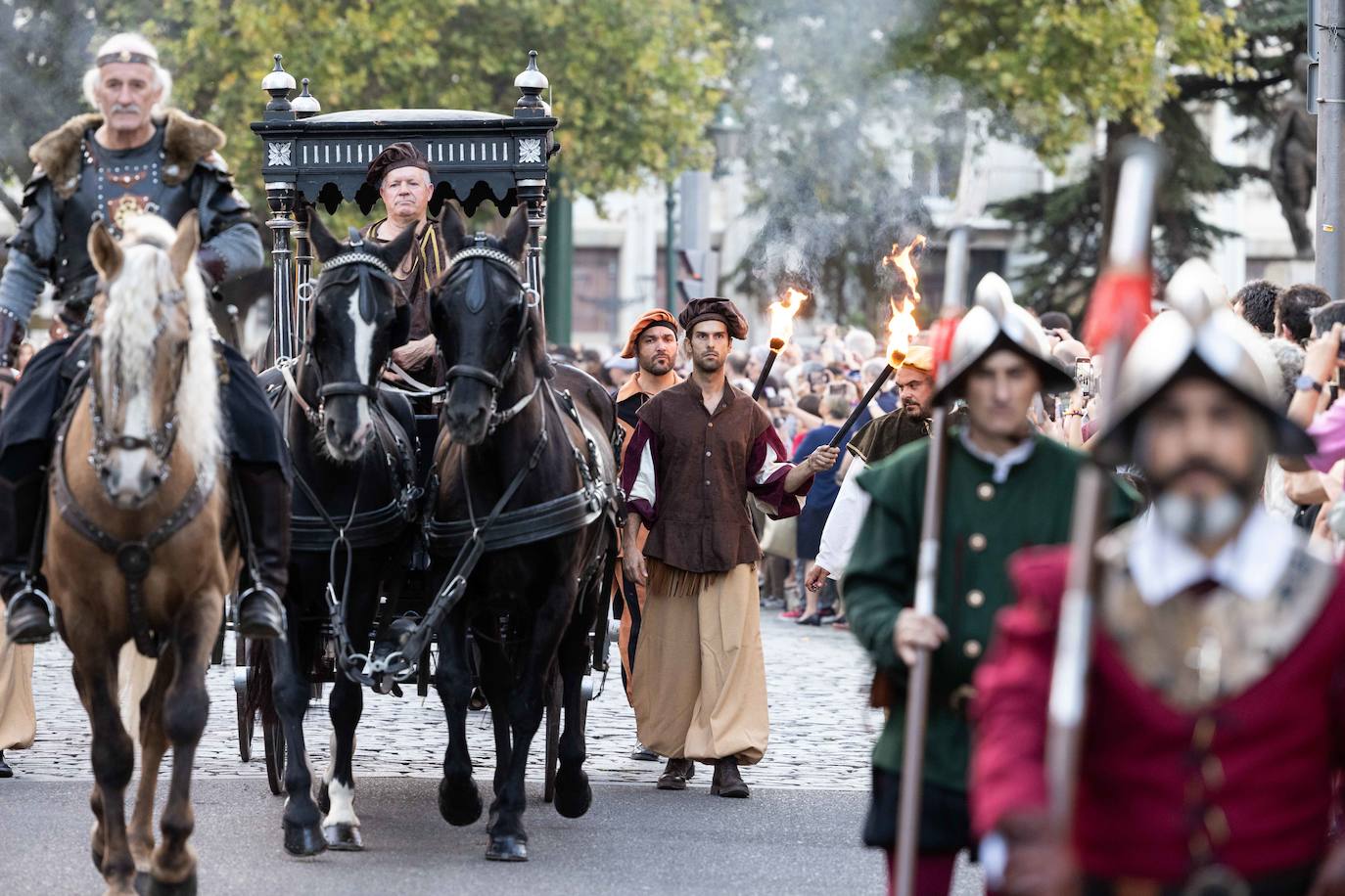 El homenaje al príncipe irlandés Red Hugh O&#039;Donnell, en imágenes