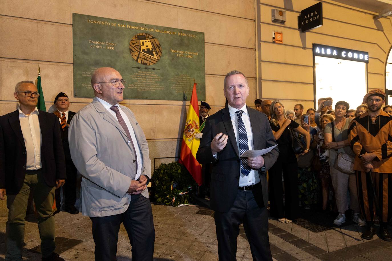 El homenaje al príncipe irlandés Red Hugh O&#039;Donnell, en imágenes