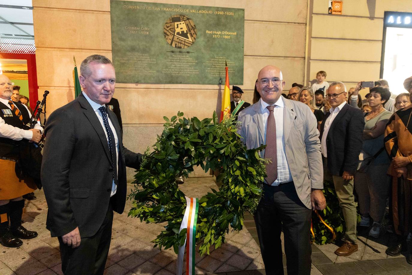 El homenaje al príncipe irlandés Red Hugh O&#039;Donnell, en imágenes