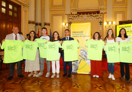 Acto de presentación de la XII Marcha Contra el Cáncer.