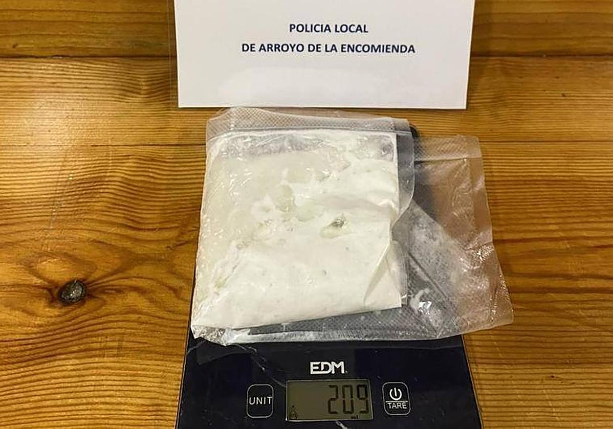 Sustancias incautadas por la Policía de Arroyo.