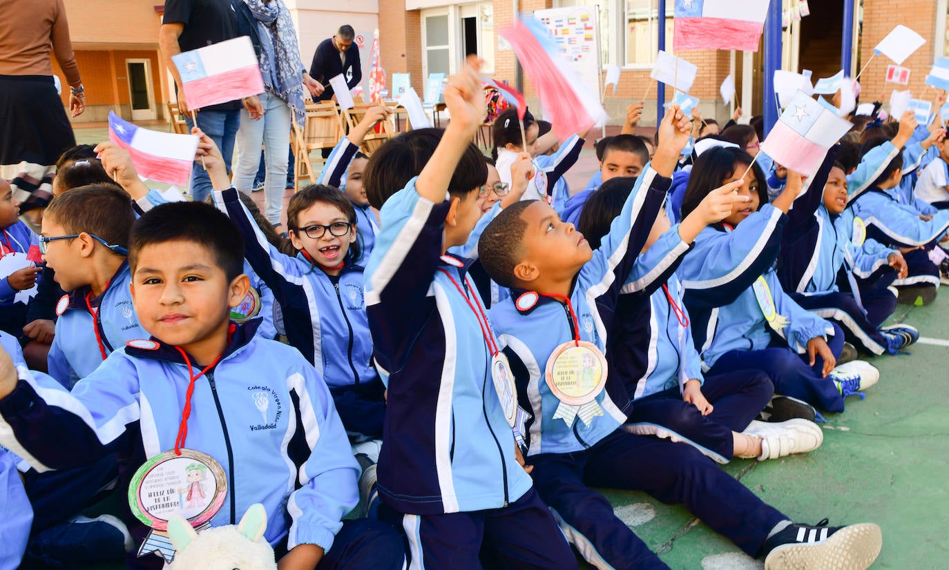 Las imágenes de la celebración de la Hispanidad en el colegio Virgen Niña