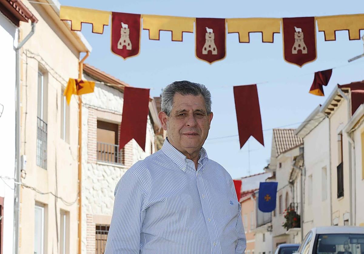 Carlos del Barrio, alcalde de Quintanilla de Onésimo.