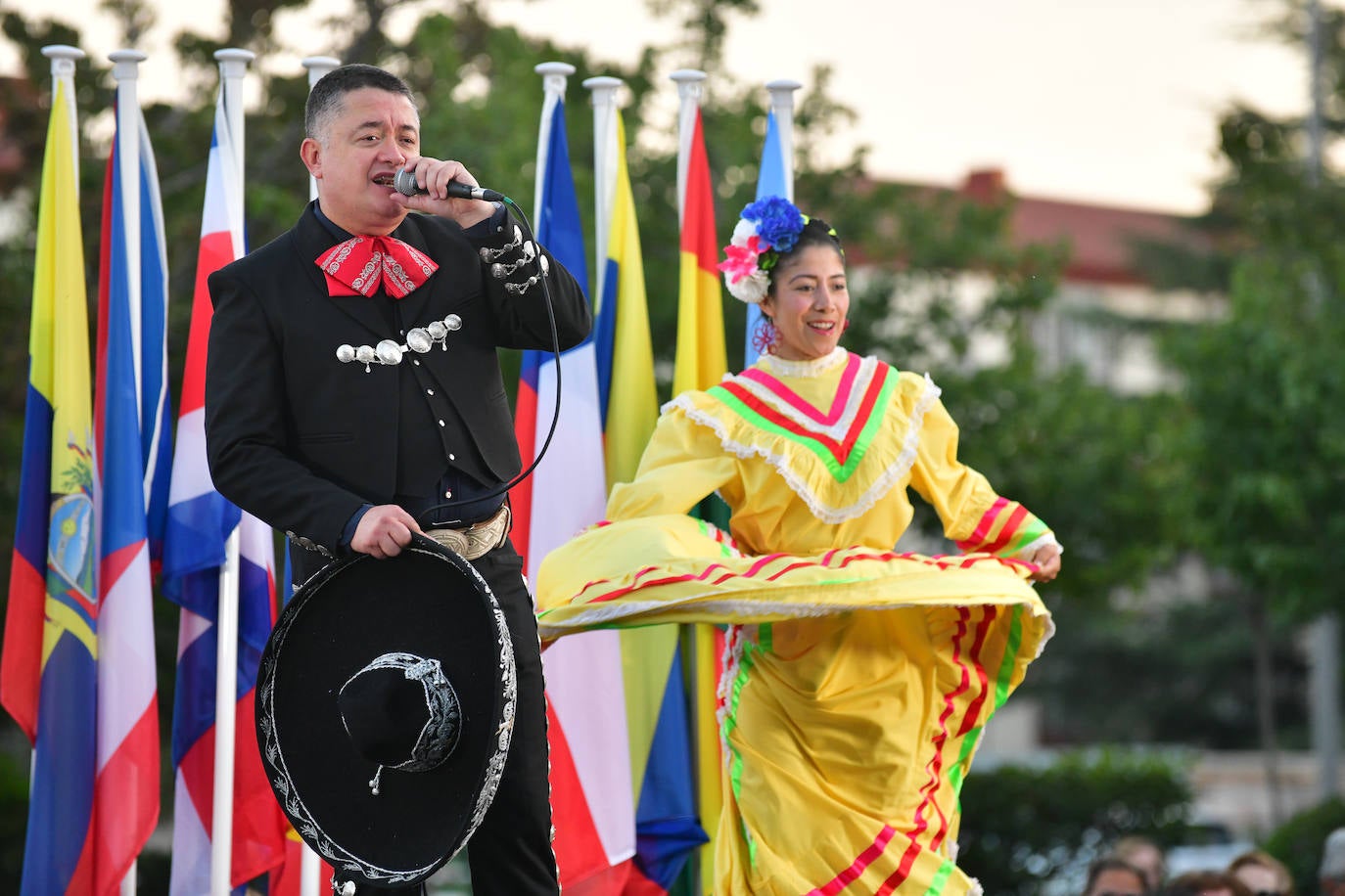 Las imágenes de las celebraciones del día de la Hispanidad