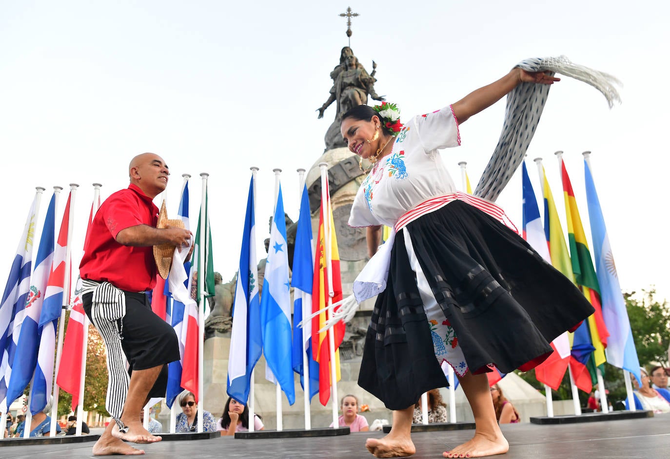 Las imágenes de las celebraciones del día de la Hispanidad