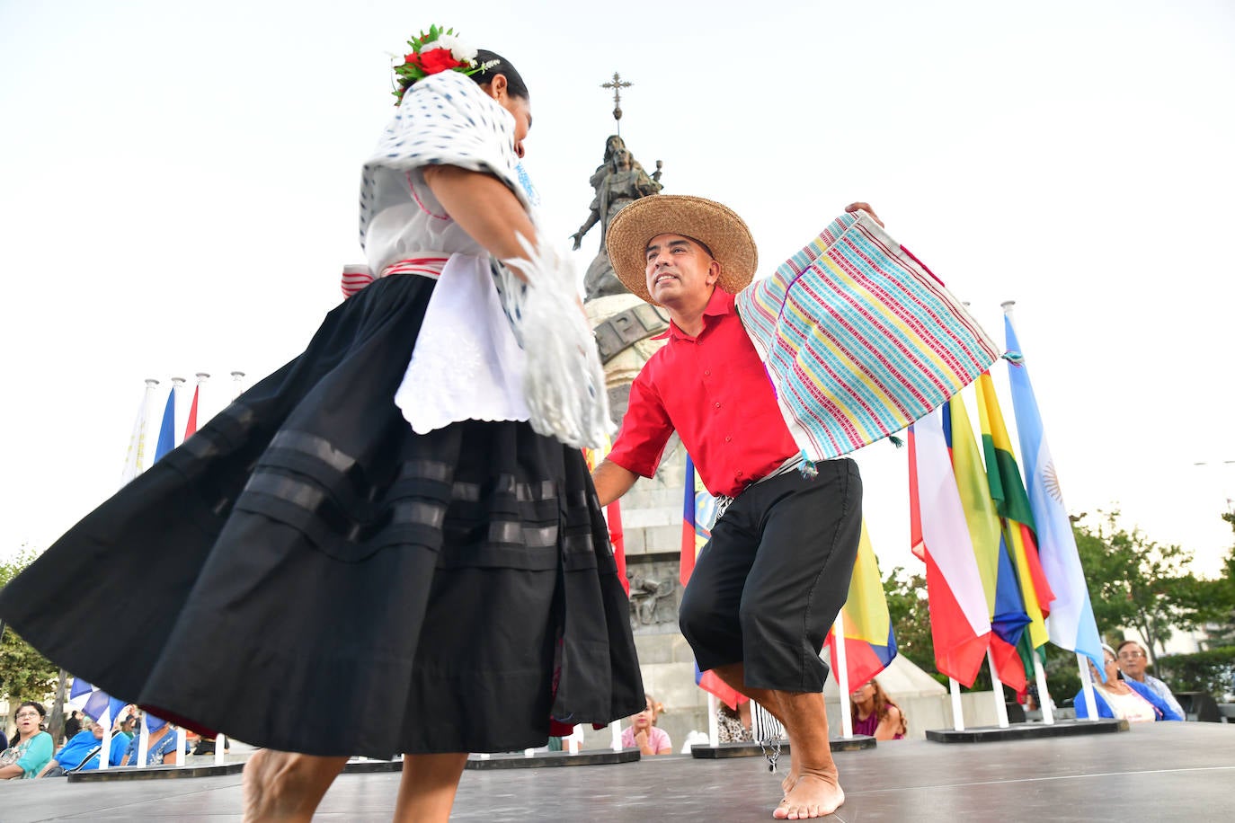 Las imágenes de las celebraciones del día de la Hispanidad